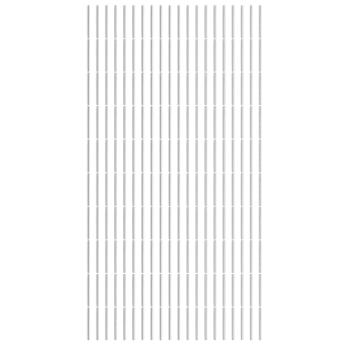 QUARKZMAN 200 Stück 1,5 mm x 20 mm Dübelstifte, 304 Edelstahl Zylindrische Regalstützpflöcke Positionierstifte Regalbefestigungselemente für Bücherregal Schrankn (GB119), Silber von QUARKZMAN