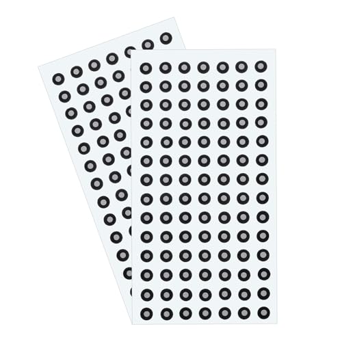 QUARKZMAN 200 Stück 3D-Scanner-Marker 3mm 3D-Scanner-Punkte für 3D-Scanner, 3D-Tracking-Dots-Referenzpunktmelder, 3D-Ziel, diffuse Reflexionsmarker für 3D-Scanner und optisches Tracking QUARKZMAN 200 Stück 3D-Scanner-Marker 3mm 3D-Scanner-Punkte für 3D-Scanner, 3D-Tracking-Dots-Referenzpunktmelder, 3D-Ziel, diffuse Reflexionsmarker für 3D-Scanner und optisches Tracking von QUARKZMAN