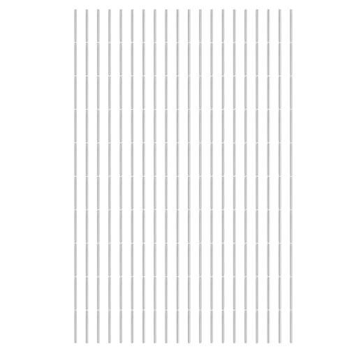 QUARKZMAN 200Stk 1.5 mm x 22 mm Dübelstifte, 304 Edelstahl Zylindrische Regalstützpflöcke Positionierstift Regalbefestigungselemente für Bücherregal Schrank (GB119), Silber von QUARKZMAN
