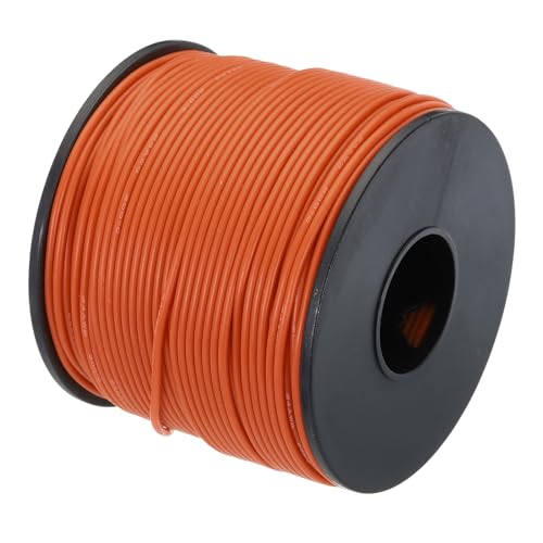 QUARKZMAN 24AWG Kabel Elektrischer Draht 0,21 mm² Verzinntes Kupferkabel 75 Meter, Stromkabel Hohe Temperatur Leitung Erdkabel Litzenkabel Verlängerungskabel für Kfz Kabelkanal, Orange QUARKZMAN 24AWG Kabel Elektrischer Draht 0,21 mm² Verzinntes Kupferkabel 75 Meter, Stromkabel Hohe Temperatur Leitung Erdkabel Litzenkabel Verlängerungskabel für Kfz Kabelkanal, Orange von QUARKZMAN
