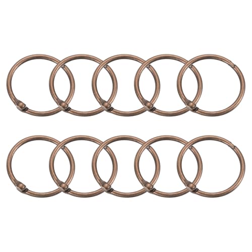 QUARKZMAN 24 Stück Duschvorhang Ringe - Gardinen Ringe aus Kohlenstoffstahl31mm Innendurchmesser Rund Vorhang Ringe Duschvorhang für Fenstervorhang Bettvorhang Duschvorhang, Kupfer QUARKZMAN 24 Stück Duschvorhang Ringe - Gardinen Ringe aus Kohlenstoffstahl31mm Innendurchmesser Rund Vorhang Ringe Duschvorhang für Fenstervorhang Bettvorhang Duschvorhang, Kupfer von QUARKZMAN