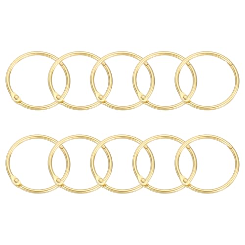 QUARKZMAN 24 Stück Duschvorhang Ringe - Gardinen Ringe aus Kohlenstoffstahl38mm Innendurchmesser Rund Vorhang Ringe Duschvorhang für Fenstervorhang Bettvorhang Duschvorhang, Gold QUARKZMAN 24 Stück Duschvorhang Ringe - Gardinen Ringe aus Kohlenstoffstahl38mm Innendurchmesser Rund Vorhang Ringe Duschvorhang für Fenstervorhang Bettvorhang Duschvorhang, Gold von QUARKZMAN