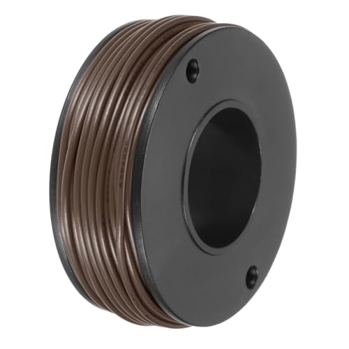 QUARKZMAN 24AWG Silikon Elektrischer Draht Kabel, UL1007 300V 15m Litzenkabel aus Verzinntem Kupferdraht Flexible PVC Anschlussdraht mit Spule für DIY Modelle Lampen Haushaltsgeräte, Braun QUARKZMAN 24AWG Silikon Elektrischer Draht Kabel, UL1007 300V 15m Litzenkabel aus Verzinntem Kupferdraht Flexible PVC Anschlussdraht mit Spule für DIY Modelle Lampen Haushaltsgeräte, Braun von QUARKZMAN