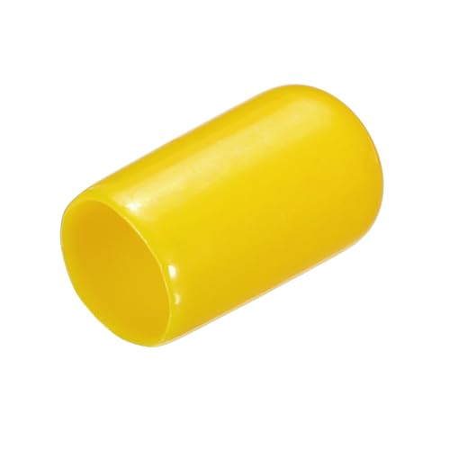 QUARKZMAN 25 Stück Gummi-Endkappen 12mm ID Gummikappen, Runde Schutzkappen PVC Stopfen Abdeckkappen Lochstopfen Gleiter für Schrauben Gewindebolzen Drahtseile Rohr Möbelfüße, Gelb QUARKZMAN 25 Stück Gummi-Endkappen 12mm ID Gummikappen, Runde Schutzkappen PVC Stopfen Abdeckkappen Lochstopfen Gleiter für Schrauben Gewindebolzen Drahtseile Rohr Möbelfüße, Gelb von QUARKZMAN