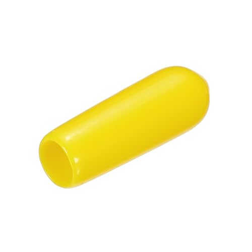QUARKZMAN 25 Stück Gummi-Endkappen 4mm ID Gummikappen, Runde Schutzkappen PVC Stopfen Abdeckkappen Lochstopfen Gleiter für Schrauben Gewindebolzen Drahtseile Rohr Möbelfüße, Gelb QUARKZMAN 25 Stück Gummi-Endkappen 4mm ID Gummikappen, Runde Schutzkappen PVC Stopfen Abdeckkappen Lochstopfen Gleiter für Schrauben Gewindebolzen Drahtseile Rohr Möbelfüße, Gelb von QUARKZMAN