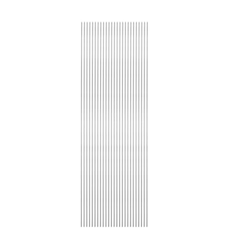 QUARKZMAN 25 Stück Schaschlikspieße Edelstahl 39cm x 1,9mm Edelstahl Runde Stäbe Wiederverwendbare BBQ-Grillspieße für Fleisch, Garnelen, Obst und Gemüse QUARKZMAN 25 Stück Schaschlikspieße Edelstahl 39cm x 1,9mm Edelstahl Runde Stäbe Wiederverwendbare BBQ-Grillspieße für Fleisch, Garnelen, Obst und Gemüse von QUARKZMAN