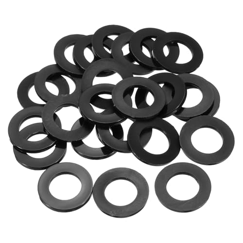 QUARKZMAN 25 Stück Nylon Unterlegscheiben, 20mm ID 35mm OD 3mm Thick Flachscheibe, Kunststoff Abstandshalter für Schrauben Bolzen Garten Wasserhahn Sanitär Reparatur, Schwarz QUARKZMAN 25 Stück Nylon Unterlegscheiben, 20mm ID 35mm OD 3mm Thick Flachscheibe, Kunststoff Abstandshalter für Schrauben Bolzen Garten Wasserhahn Sanitär Reparatur, Schwarz von QUARKZMAN