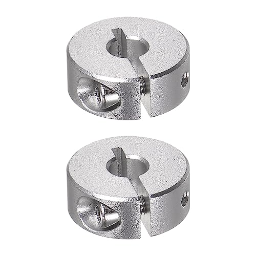 QUARKZMAN 2Stk Geteilte Stellringe 6mm Bohrung 20mm AD 8mm Breite Aluminiumlegierung Tiefenanschlagringe für Rad Schubkarren Achsgetriebe Einheiten Maschine Werkzeug Industrie Eloxierung QUARKZMAN 2Stk Geteilte Stellringe 6mm Bohrung 20mm AD 8mm Breite Aluminiumlegierung Tiefenanschlagringe für Rad Schubkarren Achsgetriebe Einheiten Maschine Werkzeug Industrie Eloxierung von QUARKZMAN