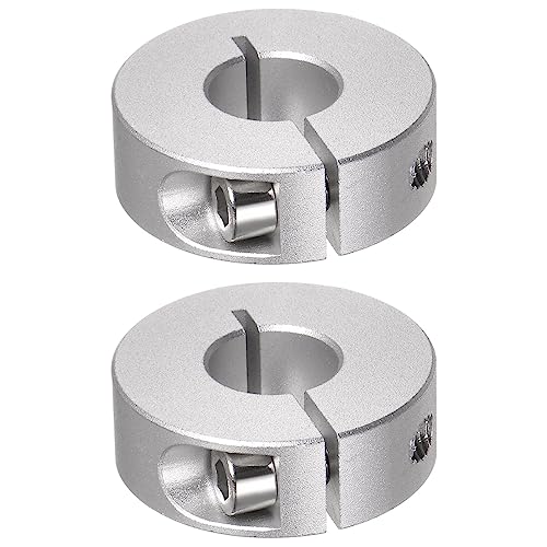 QUARKZMAN 2Stk Geteilte Stellringe 14mm Bohrung 35mm AD 12mm Breite Aluminiumlegierung Tiefenanschlagringe für Rad Schubkarren Achsgetriebe Einheiten Maschine Werkzeug Industrie Eloxierung QUARKZMAN 2Stk Geteilte Stellringe 14mm Bohrung 35mm AD 12mm Breite Aluminiumlegierung Tiefenanschlagringe für Rad Schubkarren Achsgetriebe Einheiten Maschine Werkzeug Industrie Eloxierung von QUARKZMAN