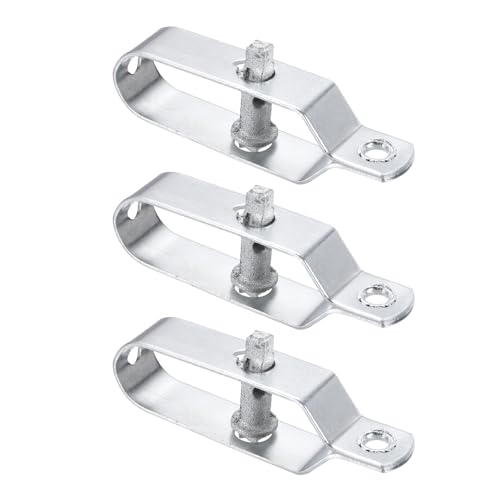 QUARKZMAN 3 Stück Drahtspanner Verzinkt Drahtzaun Spanner Zaunspanner Länge 100 mm Spanndraht Zaundraht Maschendrahtzaun für Wildzaun Weidezaun Garten Forstzaun Wäscheleine Silber von QUARKZMAN