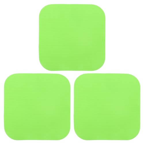 QUARKZMAN 3 Stück Gummiglasöffner-Gripper-Pads, hitzeisolierende Gripper-Pads (Grün) von QUARKZMAN