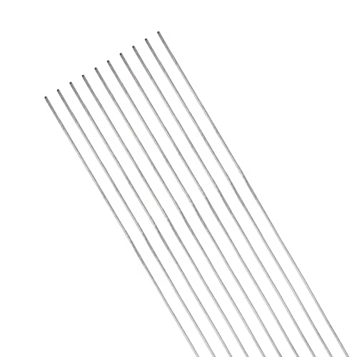 QUARKZMAN 300 mm x 1 mm 304 Edelstahl x 10 STK. Lineare Welle Metrische Rundstangen Stangen Grundmaterial für Heimwerker von QUARKZMAN