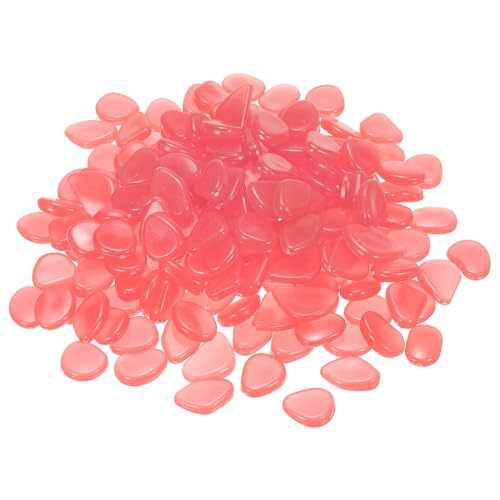 QUARKZMAN 300Stk Glühende Steine 20-30mm Leuchtkiesel Dekoration Dunkel Leuchtende Steine Dekor Basteln Dekorativ Rosa für Garten Topfpflanze Aquarium QUARKZMAN 300Stk Glühende Steine 20-30mm Leuchtkiesel Dekoration Dunkel Leuchtende Steine Dekor Basteln Dekorativ Rosa für Garten Topfpflanze Aquarium von QUARKZMAN