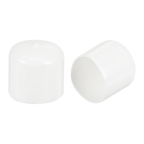 QUARKZMAN 4 Stück 35mm Stuhlbeinkappen Gummikappen, Stuhlbeinkappen Rund Schutzkappen Vinyl-Steckkappen Stecker Einsätze aus Kunststoff für Rohre, Zäune, Pfosten, Möbel, Geländer, Weiß QUARKZMAN 4 Stück 35mm Stuhlbeinkappen Gummikappen, Stuhlbeinkappen Rund Schutzkappen Vinyl-Steckkappen Stecker Einsätze aus Kunststoff für Rohre, Zäune, Pfosten, Möbel, Geländer, Weiß von QUARKZMAN