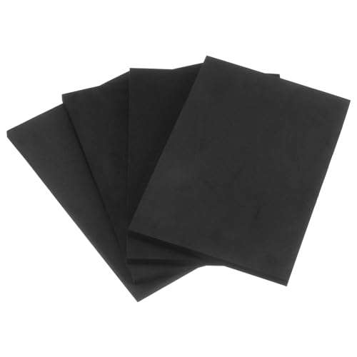 QUARKZMAN 4 Stück Gummi Schwingungsdämpfer Pads 12,7mm dick x 300mm lang Antivibrationsmatte Rechteck Waschmaschinen Unterlage Unterlegplatten Gummiblock für HVAC Kompressor Klimaanlage von QUARKZMAN
