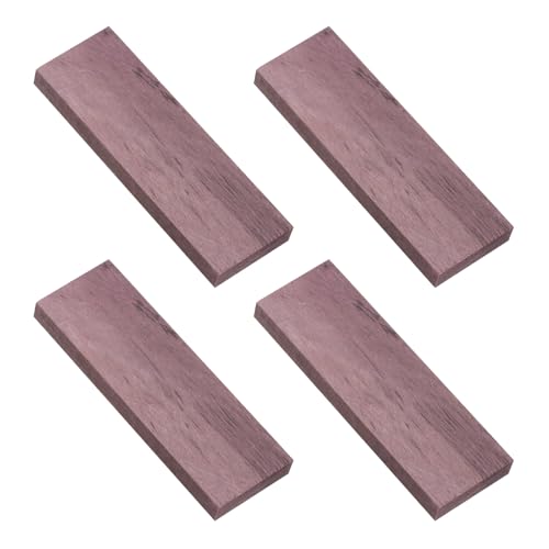 QUARKZMAN 4 Stück Hartholz 12cm x 4cm x 1cm Natur Exotische Hölzer Blöcke Hartholz Rohlinge Bretter für Holzarbeiten DIY Bastelprojekte Holzschnitzmesser Griff, Rouge Farbe QUARKZMAN 4 Stück Hartholz 12cm x 4cm x 1cm Natur Exotische Hölzer Blöcke Hartholz Rohlinge Bretter für Holzarbeiten DIY Bastelprojekte Holzschnitzmesser Griff, Rouge Farbe von QUARKZMAN