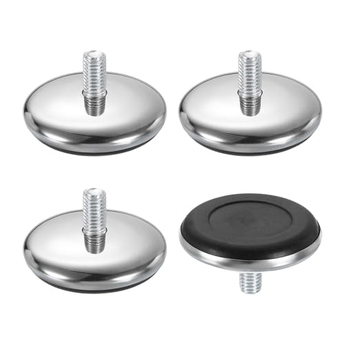 QUARKZMAN 4 Stück M8 Gewinde Möbel Füße Nivellierer 47x15mm Verstellbare Nivellierung Tisch Füße Aufschraubbare Möbelgleiter Nivellierung Für Stuhl Hocker Beine Schwarz QUARKZMAN 4 Stück M8 Gewinde Möbel Füße Nivellierer 47x15mm Verstellbare Nivellierung Tisch Füße Aufschraubbare Möbelgleiter Nivellierung Für Stuhl Hocker Beine Schwarz von QUARKZMAN