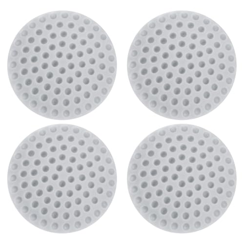 QUARKZMAN 4 Stück Türstopper Wandprotector, 50mm/2" Graue Selbstklebende Puffer PVC Türknauf Puffer Schutz für Zuhause Büro Türstop QUARKZMAN 4 Stück Türstopper Wandprotector, 50mm/2" Graue Selbstklebende Puffer PVC Türknauf Puffer Schutz für Zuhause Büro Türstop von QUARKZMAN
