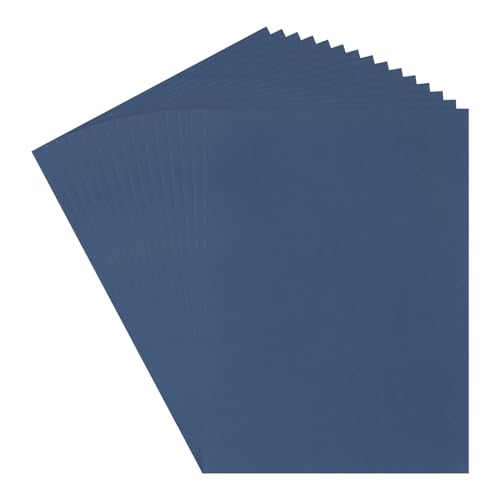 QUARKZMAN 40 Blatt Marineblauer Karton 9" x 11", 180g/m² Dickes Kartonpapier für Basteln, Einladungen, Kartenherstellung, Scrapbooking, Zeichnen QUARKZMAN 40 Blatt Marineblauer Karton 9" x 11", 180g/m² Dickes Kartonpapier für Basteln, Einladungen, Kartenherstellung, Scrapbooking, Zeichnen von QUARKZMAN