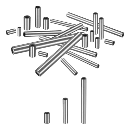 QUARKZMAN 45 Stück M3 Innengewinde Zylinderstift 3 Größen Fasenflach Kohlenstoffstahl Zylinderstift Bett Bücherregal Metallgeräte Industriestifte QUARKZMAN 45 Stück M3 Innengewinde Zylinderstift 3 Größen Fasenflach Kohlenstoffstahl Zylinderstift Bett Bücherregal Metallgeräte Industriestifte von QUARKZMAN