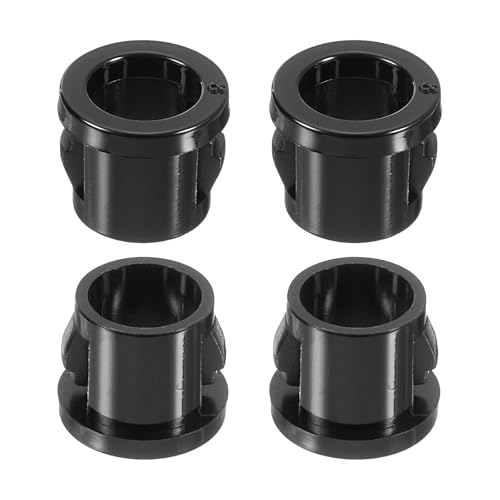 QUARKZMAN 48 Stück Kabeldurchführung 6mm Geschlossene Kabeltülle Nylon Elektrischer Leiter Dichtungsring für Kabelschutz, Kabelkanal von QUARKZMAN