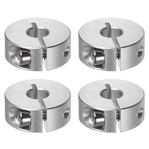 QUARKZMAN 4Stk Geteilte Stellringe 8mm Bohrung 25mm AD 10mm Breite Aluminiumlegierung Tiefenanschlagringe für Rad Schubkarren Achsgetriebe Einheiten Maschine Werkzeug Industrie Eloxierung QUARKZMAN 4Stk Geteilte Stellringe 8mm Bohrung 25mm AD 10mm Breite Aluminiumlegierung Tiefenanschlagringe für Rad Schubkarren Achsgetriebe Einheiten Maschine Werkzeug Industrie Eloxierung von QUARKZMAN