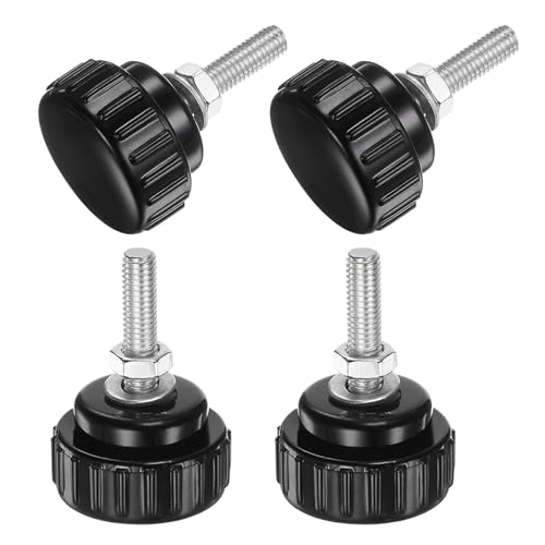 QUARKZMAN 4 Stück Rändelschraube mit Gewinde M5 x 20mm Rundkopfschraube mit Muttern Unterlegscheiben, Flügelschrauben Verzinkter Kohlenstoffstahl Klemmhebel 25mm Klemmknöpfe für Maschine QUARKZMAN 4 Stück Rändelschraube mit Gewinde M5 x 20mm Rundkopfschraube mit Muttern Unterlegscheiben, Flügelschrauben Verzinkter Kohlenstoffstahl Klemmhebel 25mm Klemmknöpfe für Maschine von QUARKZMAN