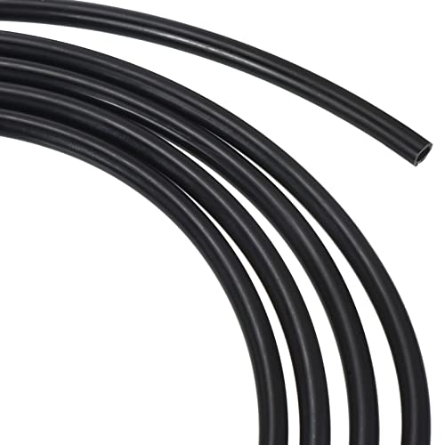 QUARKZMAN 4mm ID 6mm OD 4M Länge PU Schlauch Rohr Flexible Schläuche für Übertragung von Luft und Flüssigkeit, [schwarz] von QUARKZMAN