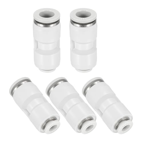 QUARKZMAN 5 Stück Push To Connect Fittings Reduzierung 3/8" Schlauch Außendurchmesser x 1/4" Schlauch Außendurchmesser Gerade Pneumatische Schnellkupplung Für Öl Schlauchleitung Rohr Weiß QUARKZMAN 5 Stück Push To Connect Fittings Reduzierung 3/8" Schlauch Außendurchmesser x 1/4" Schlauch Außendurchmesser Gerade Pneumatische Schnellkupplung Für Öl Schlauchleitung Rohr Weiß von QUARKZMAN