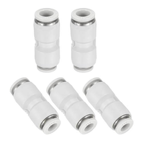 QUARKZMAN 5 Stück Push To Connect Fittings Reduzierung 5/16" Schlauch Außendurchmesser x 1/4" Schlauch Außendurchmesser Gerade Pneumatische Schnellkupplung Für Öl Schlauchleitung Rohr Weiß QUARKZMAN 5 Stück Push To Connect Fittings Reduzierung 5/16" Schlauch Außendurchmesser x 1/4" Schlauch Außendurchmesser Gerade Pneumatische Schnellkupplung Für Öl Schlauchleitung Rohr Weiß von QUARKZMAN