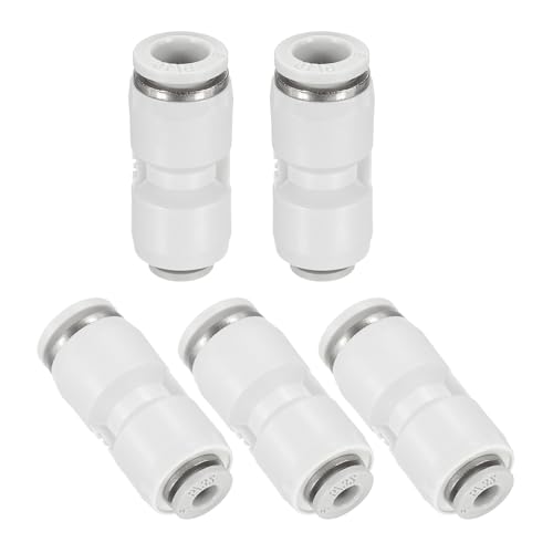 QUARKZMAN 5 Stück Push To Connect Fittings Reduzierung 5/16" Schlauch Außendurchmesser x 5/16" Schlauch Außendurchmesser Gerade Pneumatische Schnellkupplung Für Öl Schlauchleitung Rohr Weiß QUARKZMAN 5 Stück Push To Connect Fittings Reduzierung 5/16" Schlauch Außendurchmesser x 5/16" Schlauch Außendurchmesser Gerade Pneumatische Schnellkupplung Für Öl Schlauchleitung Rohr Weiß von QUARKZMAN