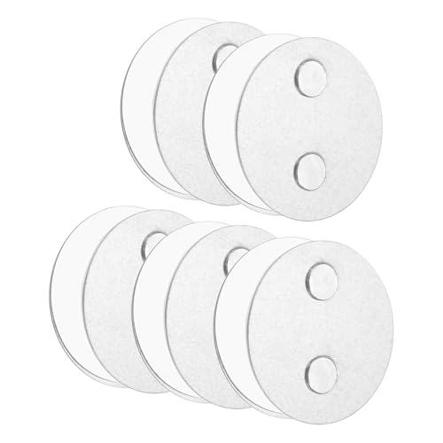 QUARKZMAN 5 Stück Rauchmelder Magnethalter mit Extra Starken Klebepads & 2-Fach Magneten Universal Magnethalterung Aufhängung zum Kleben 70mm Durchmesser für Rauchwarnmelder Feuermelder QUARKZMAN 5 Stück Rauchmelder Magnethalter mit Extra Starken Klebepads & 2-Fach Magneten Universal Magnethalterung Aufhängung zum Kleben 70mm Durchmesser für Rauchwarnmelder Feuermelder von QUARKZMAN