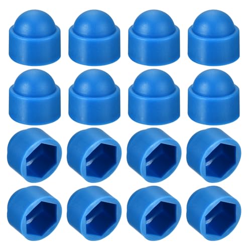QUARKZMAN 50 Stück Sechskantmutterabdeckung, M12 Blaue Kunststoff-Dommutternschutzkappe Mutternabdeckung Schraubenkappen Abdeckkappen für Schrauben, Bolzen QUARKZMAN 50 Stück Sechskantmutterabdeckung, M12 Blaue Kunststoff-Dommutternschutzkappe Mutternabdeckung Schraubenkappen Abdeckkappen für Schrauben, Bolzen von QUARKZMAN