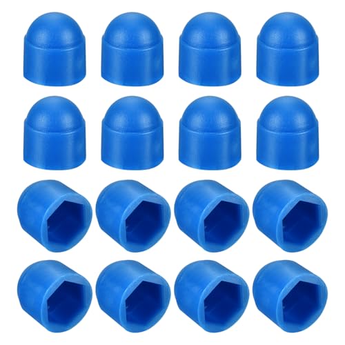 QUARKZMAN 50 Stück Sechskantmutterabdeckung, M6 Blaue Kunststoff-Dommutternschutzkappe Mutternabdeckung Schraubenkappen Abdeckkappen für Schrauben, Bolzen QUARKZMAN 50 Stück Sechskantmutterabdeckung, M6 Blaue Kunststoff-Dommutternschutzkappe Mutternabdeckung Schraubenkappen Abdeckkappen für Schrauben, Bolzen von QUARKZMAN