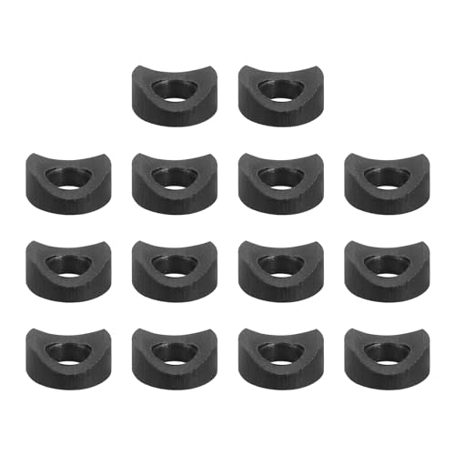 QUARKZMAN 50Stk. Kunststoff-Rund-Unterlegscheiben, 6mm x 12mm x 3mm Schwarz PE Konkave Unterlegscheibe Befestigungsmaterial Maschinenschraube Befestigung für Rundrohr Fixierung. QUARKZMAN 50Stk. Kunststoff-Rund-Unterlegscheiben, 6mm x 12mm x 3mm Schwarz PE Konkave Unterlegscheibe Befestigungsmaterial Maschinenschraube Befestigung für Rundrohr Fixierung. von QUARKZMAN