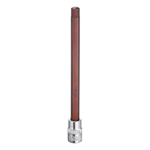 QUARKZMAN 5mm Sechskant-Bit-Steckdose 1/4" Antrieb SAE S2 Stahl Vierkant-Antriebs-Steckdose Verlängerung Knarrenschlüssel Zubehör für die Umwandlung von Bohrmaschine inschlüssel von QUARKZMAN