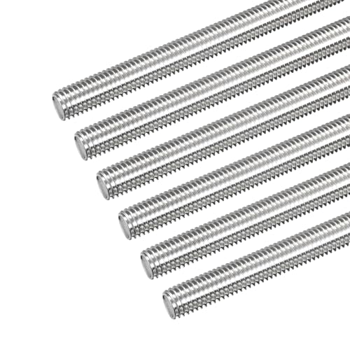 QUARKZMAN 6 Stück Gewindestange M10x160mm Vollgewindstange 304 Edelstahl V2A Gewindestangen A2 Metrisch Gewindebolzen VA Gewindestab Rechtsgewinde Gewindestifte Fully Threaded rods QUARKZMAN 6 Stück Gewindestange M10x160mm Vollgewindstange 304 Edelstahl V2A Gewindestangen A2 Metrisch Gewindebolzen VA Gewindestab Rechtsgewinde Gewindestifte Fully Threaded rods von QUARKZMAN