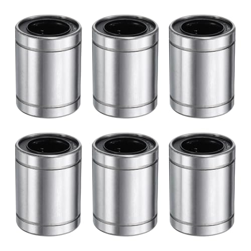 QUARKZMAN 6 Stück LM20UU Linearlager 20mm Bohrung 32mm OD 43mm Länge Linearkugellager Doppelseitig Gummiabgedichtetes Lagerstahl für CNC-Maschine 3D-Drucker Lebensmittelverpackungsmaschine QUARKZMAN 6 Stück LM20UU Linearlager 20mm Bohrung 32mm OD 43mm Länge Linearkugellager Doppelseitig Gummiabgedichtetes Lagerstahl für CNC-Maschine 3D-Drucker Lebensmittelverpackungsmaschine von QUARKZMAN