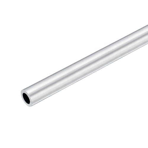 QUARKZMAN 6063 Aluminium Rundrohr, 13mm Außendurchmesser, 8mm Innendurchmesser, 400mm Länge, Aluminiumlegierung Rohrleitung Metallrohr Alu Profil Rohr Schlauch für Industrie von QUARKZMAN