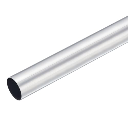 QUARKZMAN 6063 Aluminium Rundrohr, 28mm Außendurchmesser, 26mm Innendurchmesser, 400mm Länge, Aluminiumlegierung Rohrleitung Metallrohr Alu Profil Rohr Schlauch für Industrie von QUARKZMAN