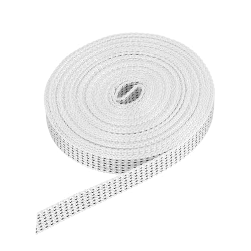 QUARKZMAN 6m Rolladengurt 14 mm für Rolladen Aufschraubwickler Gurtwickler Aufputz, Türen Fenster Rolladen Gurtband Jalousie Rollladen Austauschen Reparaturset, Schwarz/Weiß QUARKZMAN 6m Rolladengurt 14 mm für Rolladen Aufschraubwickler Gurtwickler Aufputz, Türen Fenster Rolladen Gurtband Jalousie Rollladen Austauschen Reparaturset, Schwarz/Weiß von QUARKZMAN