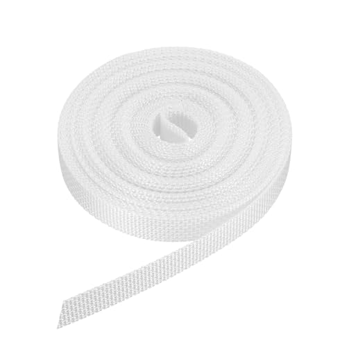 QUARKZMAN 6m Rolladengurt 14 mm für Rolladen Aufschraubwickler Gurtwickler Aufputz, Türen Fenster Rolladen Gurtband Jalousie Rollladen Austauschen Reparaturset, Weiß QUARKZMAN 6m Rolladengurt 14 mm für Rolladen Aufschraubwickler Gurtwickler Aufputz, Türen Fenster Rolladen Gurtband Jalousie Rollladen Austauschen Reparaturset, Weiß von QUARKZMAN