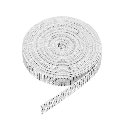 QUARKZMAN 6m Rolladengurt 16 mm für Rolladen Aufschraubwickler Gurtwickler Aufputz, Türen Fenster Rolladen Gurtband Jalousie Rollladen Austauschen Reparaturset, Schwarz/Weiß QUARKZMAN 6m Rolladengurt 16 mm für Rolladen Aufschraubwickler Gurtwickler Aufputz, Türen Fenster Rolladen Gurtband Jalousie Rollladen Austauschen Reparaturset, Schwarz/Weiß von QUARKZMAN