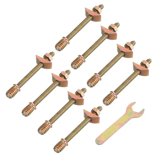 QUARKZMAN 8 Set Arbeitsplatten Verbinder 5/16" x 4" Desktop Möbel Befestigungs Verbinder Kit für Verbindung Von Tisch Platte Bett Fleischhacker Block Arbeitsplatten QUARKZMAN 8 Set Arbeitsplatten Verbinder 5/16" x 4" Desktop Möbel Befestigungs Verbinder Kit für Verbindung Von Tisch Platte Bett Fleischhacker Block Arbeitsplatten von QUARKZMAN