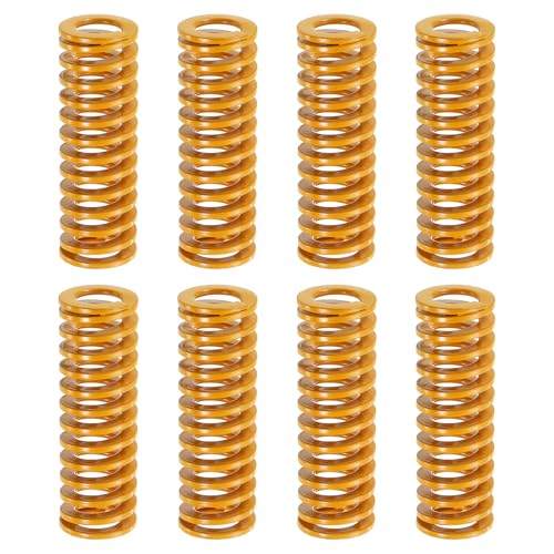QUARKZMAN 8 Stück 3D-Druckfedern, 20mm OD 60mm Länge Gelber Druckfeder 3D-Drucker Zubehör Feder Federn Zugfeder Zugfedern Spiralfeder Spiralfedern Lichtlast Kompression Moulde Springs QUARKZMAN 8 Stück 3D-Druckfedern, 20mm OD 60mm Länge Gelber Druckfeder 3D-Drucker Zubehör Feder Federn Zugfeder Zugfedern Spiralfeder Spiralfedern Lichtlast Kompression Moulde Springs von QUARKZMAN