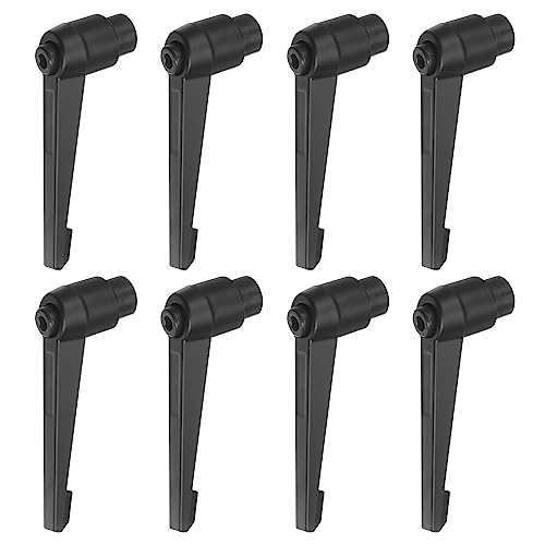 QUARKZMAN 8 Stück Klemmhebel Griff M10 x 80mm Außengewinde Schraube, Aluminiumlegierung Verstellbare Handgriffe Spannhebel für Werkzeugmaschinen Schweißgeräte Druckgeräte, Schwarz QUARKZMAN 8 Stück Klemmhebel Griff M10 x 80mm Außengewinde Schraube, Aluminiumlegierung Verstellbare Handgriffe Spannhebel für Werkzeugmaschinen Schweißgeräte Druckgeräte, Schwarz von QUARKZMAN