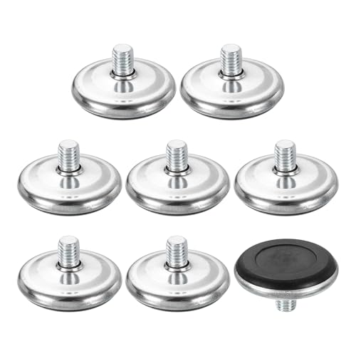 QUARKZMAN 8 Stück M10 Gewinde Möbel Füße Nivellierer, 47x15mm Verstellbare Nivellierung Tisch Füße, Aufschraubbare Möbelgleiter Nivellierung Für Stuhl Hocker Beine, Schwarz QUARKZMAN 8 Stück M10 Gewinde Möbel Füße Nivellierer, 47x15mm Verstellbare Nivellierung Tisch Füße, Aufschraubbare Möbelgleiter Nivellierung Für Stuhl Hocker Beine, Schwarz von QUARKZMAN