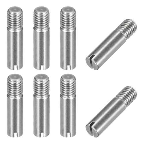 QUARKZMAN 8 Stück M10 x 40mm geschlitzt männlich gerade Gewindestifte, Spannstift Sortiment Zylindrischer Stift aus 304 Edelstahl, Gewindedübel für Möbel Schränke Vitrine Kleiderschrank QUARKZMAN 8 Stück M10 x 40mm geschlitzt männlich gerade Gewindestifte, Spannstift Sortiment Zylindrischer Stift aus 304 Edelstahl, Gewindedübel für Möbel Schränke Vitrine Kleiderschrank von QUARKZMAN