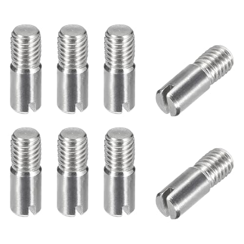 QUARKZMAN 8 Stück M5 x 14mm geschlitzt männlich gerade Gewindestifte, Spannstift Sortiment Zylindrischer Stift aus 304 Edelstahl, Gewindedübel für Möbel Schränke Vitrine Kleiderschrank QUARKZMAN 8 Stück M5 x 14mm geschlitzt männlich gerade Gewindestifte, Spannstift Sortiment Zylindrischer Stift aus 304 Edelstahl, Gewindedübel für Möbel Schränke Vitrine Kleiderschrank von QUARKZMAN