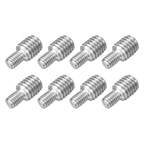 QUARKZMAN 8 Stück M5x6mm zu M8x8mm Doppel Ende Gewindebolzen, Doppelend Gewindestifte Schraube 304 Edelstahl Gewindeadapter Reduzierschraube für Möbel Hardware QUARKZMAN 8 Stück M5x6mm zu M8x8mm Doppel Ende Gewindebolzen, Doppelend Gewindestifte Schraube 304 Edelstahl Gewindeadapter Reduzierschraube für Möbel Hardware von QUARKZMAN
